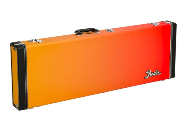 Fender Deluxe Strat/Tele Ombre Guitar Case,Tequila Sunrise