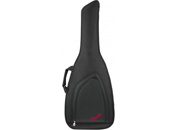 Fender FBSS-610 Short Scale Bass Bag  - Material: Poliester com forro em microfibra, 10 mm padding, Fecho resistente à água, Alça de mochila ergonomica confortável, Bolso frontal, Bolso interno, 