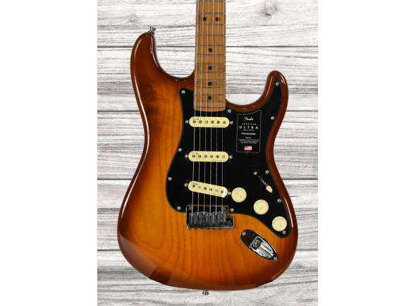 Fender  Limited Edition American Ultra Roasted Maple Fingerboard Honey Burst