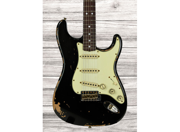 Fender  Michael Landau Signature 1968 Stratocaster Round-Laminated Rosewood Black