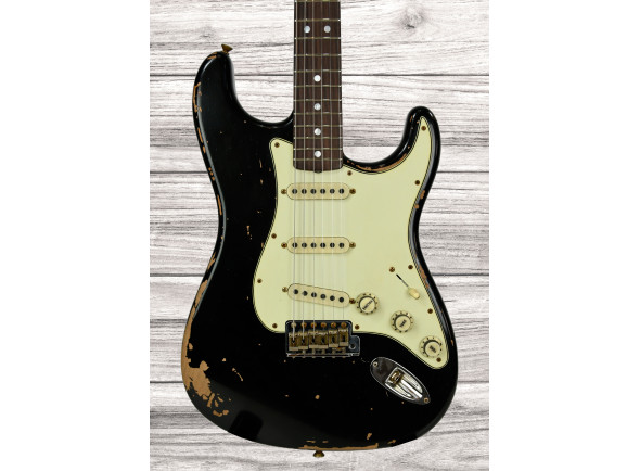 Fender  Michael Landau Signature 1968 Stratocaster Round-Laminated Rosewood Black