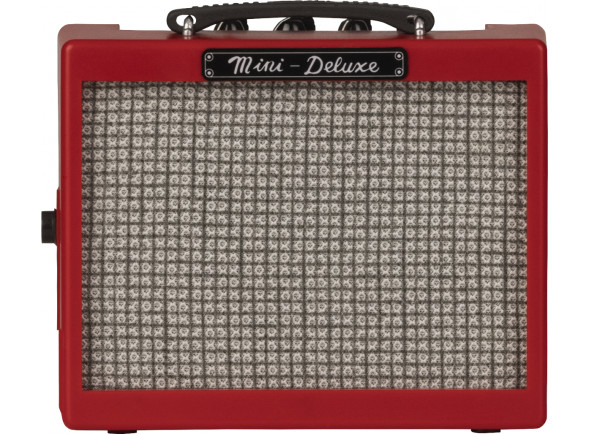 Fender  Mini Deluxe Amp Texas Red  - Fender Mini Deluxe Texas Red Combo, 1,5 W, saída para fone de ouvido, dimensões: 15 x 11,5 x 7 cm, 