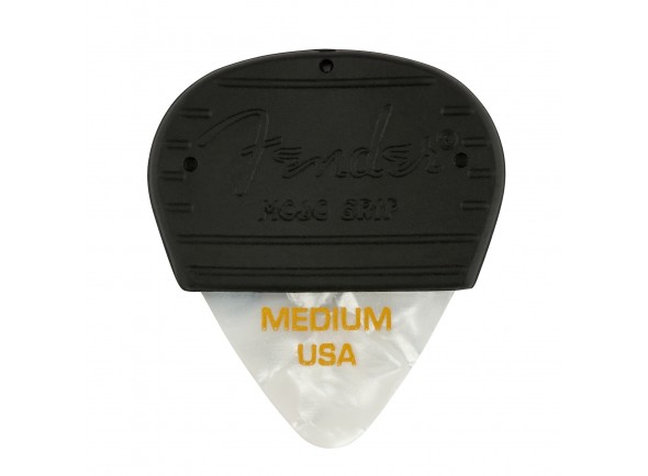 Ver mais informações do  Fender Mojo Grip Celluloid 3-Pack White Moto Medium 