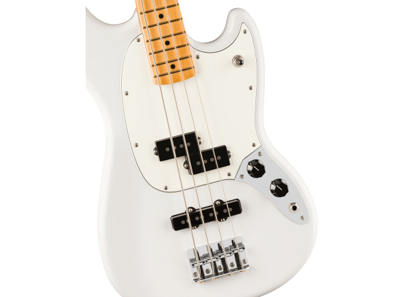 Fender Player II Mustang Bass PJ MN Polar White