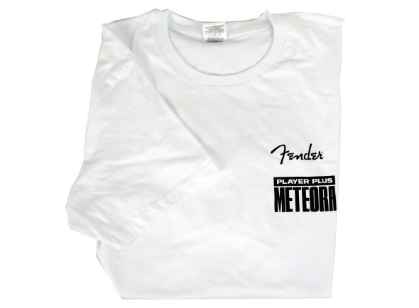 Fender  Player Plus Meteora T-Shirt Branca - Fender Player Plus Meteora T-Shirt Branca, Cor Branca, 