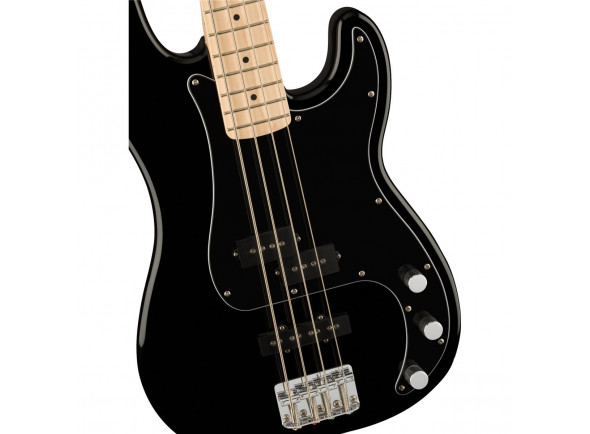 Fender Squier Affinity Series Precision Bass PJ Maple Fingerboard, Black