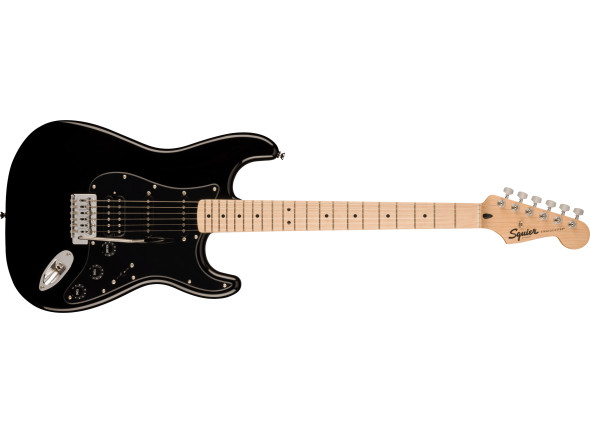  Fender  Squier Sonic HSS Maple Fingerboard Black Pickguard Black B-Stock 