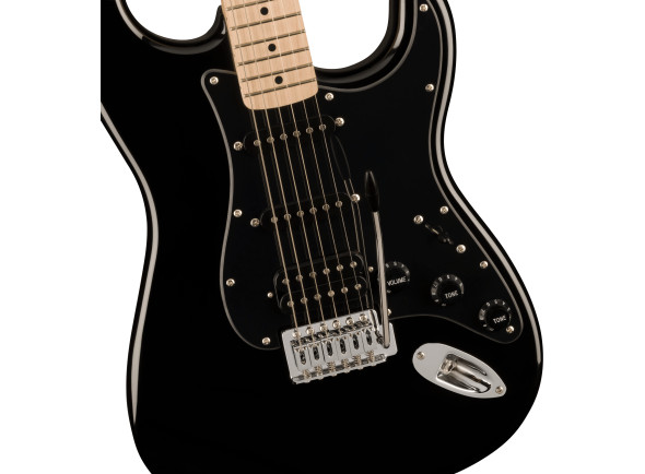Fender  Squier Sonic HSS Maple Fingerboard Black Pickguard Black