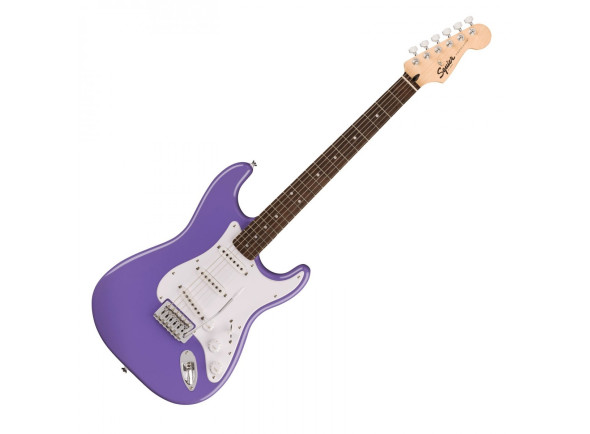 Fender  Squier Sonic Strat LRL Ultraviolet - Corpo: Choupo, Braço aparafusado: Maple, Escala: Laurel, Incrustações de escala de ponto perolado, Escala: 648 mm (25,5), Raio da escala: 241 mm (9,5), 