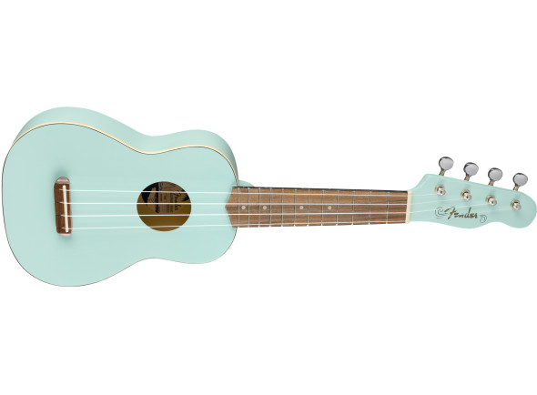 Fender  Venice Soprano Uke Walnut Fingerboard Daphne Blue