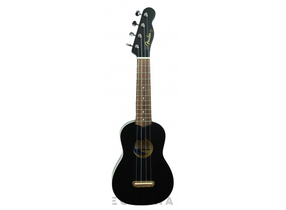 Fender Venice Soprano Ukulele Black