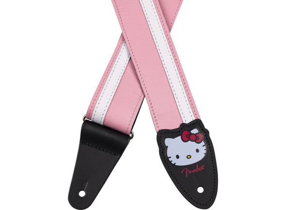 Fender  x Hello Kitty Leather Strap Pink