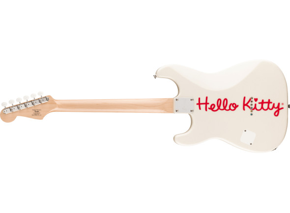 Fender  x Hello Kitty White Stratocaster