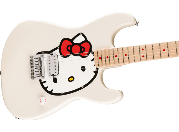 Fender  x Hello Kitty White Stratocaster
