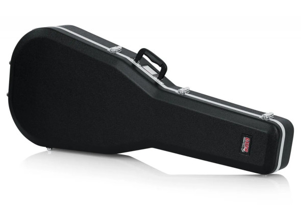 Gator  GC- DREAD-12-4PK - O estojo GC-DREAD-12-4PK é uma caixa moldada rígida construída para proteger sua guitarra Electroacústica ou Acústica de 12 cordas ., Construído com plástico ABS resistente a impactos e equipado co...