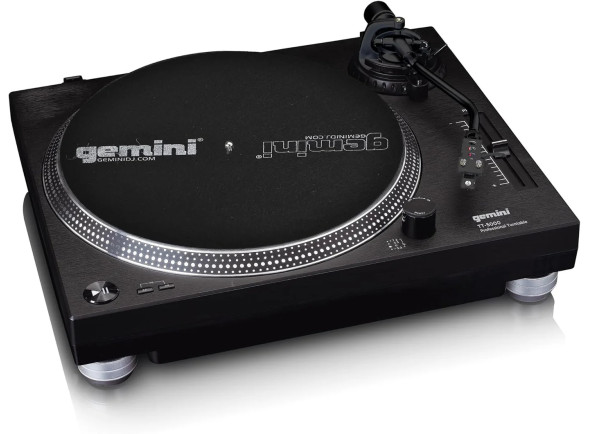 GEMINI Gira-Discos 33/45/78RPM Preto TT-5000