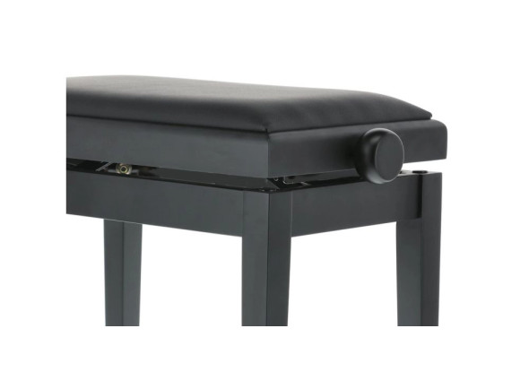 GEWA 130001 Banco de Piano Deluxe Vinyl Preto Mate