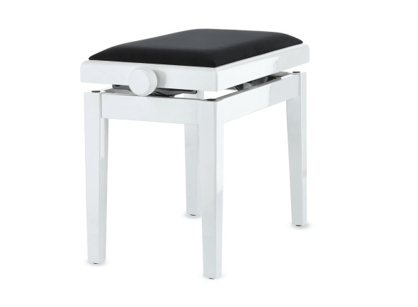 GEWA 130030 Banco Premium para Piano Branco Brilhante