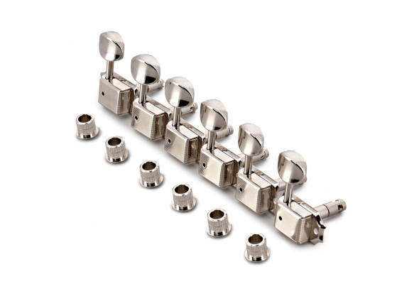 Gotoh  Jogo de carrilhões p/guitarra eléctrica SD91-MG 05M 6L Nickel c/Magnum Lock