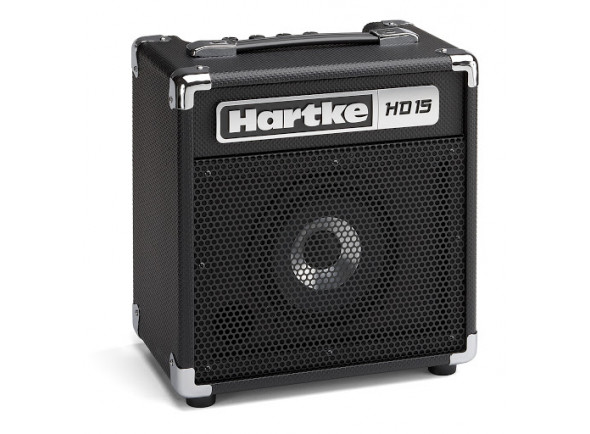 Hartke  HD15 Combo  - Potência: 15 W, Equipado com alto-falantes HyDrive de 6,5 