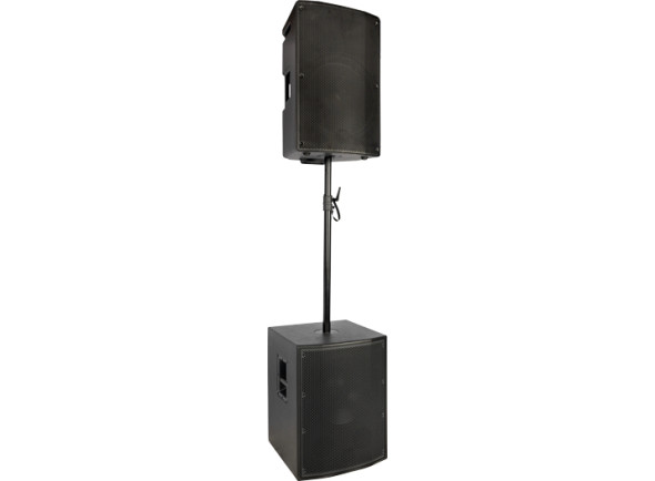 Hercules Stands SS350B Subwoofer Pole with Hybrid Adaptor