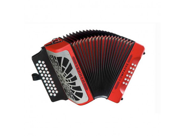 Hohner Compadre GCF Red Silver Grill
