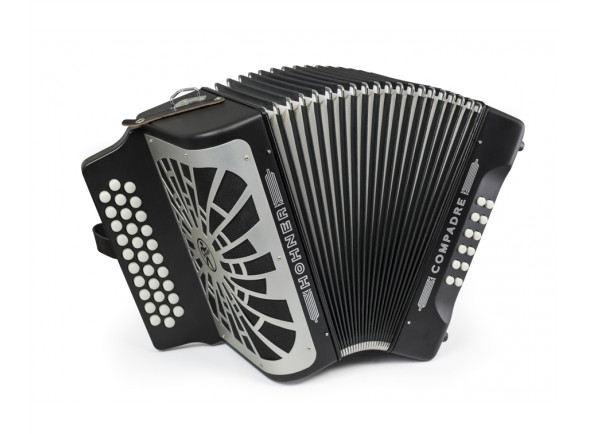 Hohner  Concertina Compadre (Lá-Ré-Sol) Preto