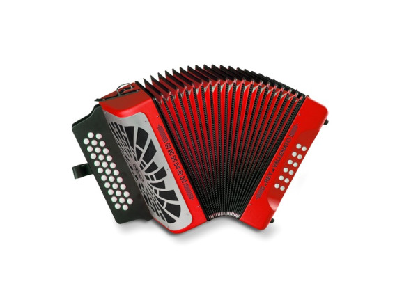 Hohner  El Rey Del Vallenato Red ADG (Lá-Ré-Sol)