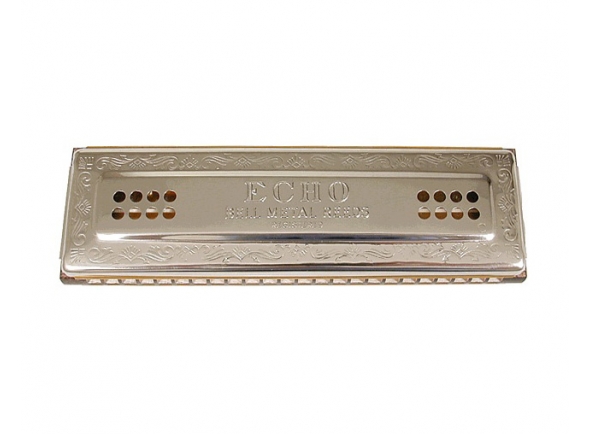 Hohner Harmónica Dupla Echo 56/96
Harmónica Dupla Hohner Echo 56/96
-Palhetas: 2 x 48
-Placas: bronze; 0.9 mm
-Pente: madeira (maple)
-Comprimento: aprox. 16.8 cm
Hohner Harmónica Dupla Echo 56/96
Harmónica Dupla Hohner Echo 56/96
-Palhetas: 2 x 48
-Placas: bronze; 0.9 mm
-Pente: madeira (maple)
-Comprimento: aprox. 16.8 cm