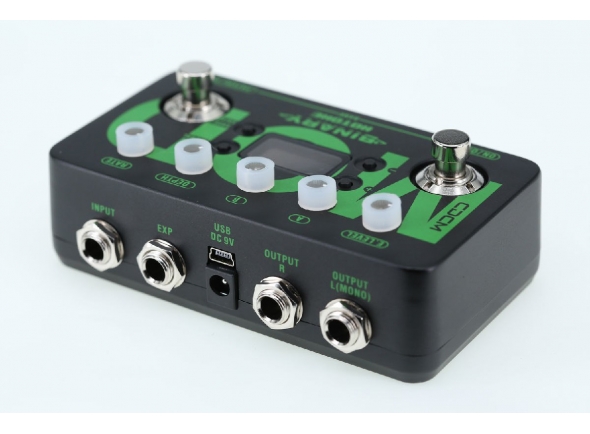 HoTone Binary Mod  - 24 efeitos de modulação de alta qualidade, Com E / S estéreo e suporte para pedal de expressão, Para autênticos, clássicos e inspiradores novos sons de modulação Hotone originais, Função Tap Tempo,...