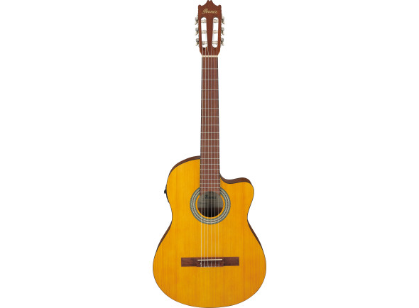 Ibanez  GA3ECE-OAM - Tamanho: 4/4, Tipo: Cutaway, Topo: Abeto, Costas e laterais: Meranti, Pescoço: Meranti, Articulação pescoço-corpo: cauda de andorinha, 