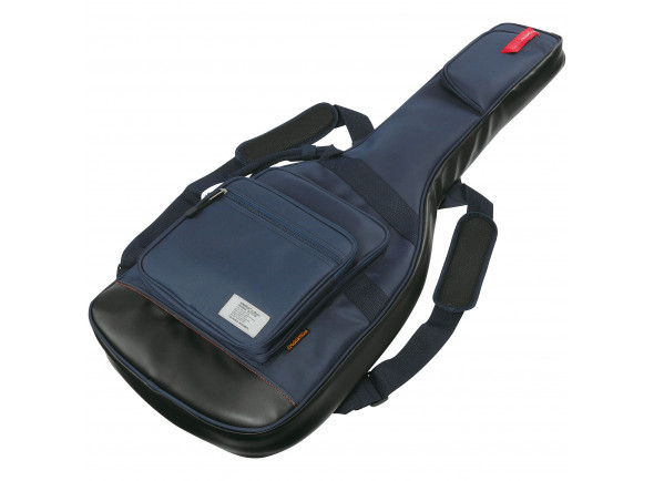Ibanez  IGB561-NB  - Forma: Universal, Cor de base: Azul, Almofadas: 15 mm, Material interno: poliéster, Segurança / proteção do pescoço: sim, Compartimento de armazenamento / bolso externo: 4, 