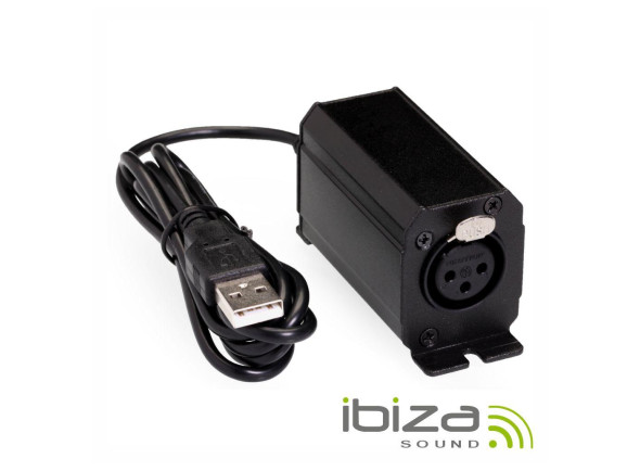 Ibiza  Controlador DMX 128 Canais C/ Software Interface USB
