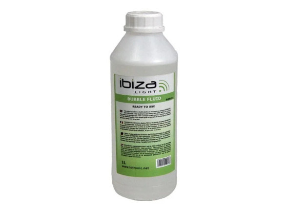Ibiza Líquido de Bolhas 1L - Líquido de Bolhas, Capacidade: 1 Litro, Este líquido não é considerado perigoso e respeita estritamente as normas Internacionais, 