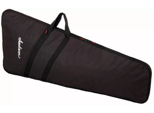 Jackson Gigbag Economy KV/RR/KE/WR  - JACKSON Economy Electric Guitar Gig Bag KV/RR/KE/WR, Saco para guitarra eléctrica, Para modelos como Randy Rhoads, Warrior, Kelly, King V e formas semelhantes de outras marcas, Inclui um compartime...