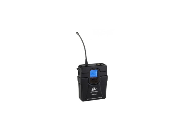 JBSystem  HF-BPACK - Microfone de cinto e lapela para uso com o HF-TWIN RECEIVER, Faixa de Frequência da Portadora: 823-832MHz, Saída de potência de RF: 10mW (10dBm), Modo de oscilação: PLL sintetizado, 16 canais selec...