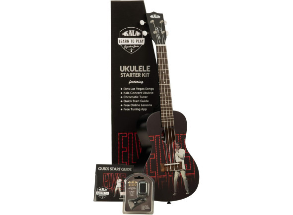 Ukulele Concerto Kala LTP-C-ELV Elvis Starter