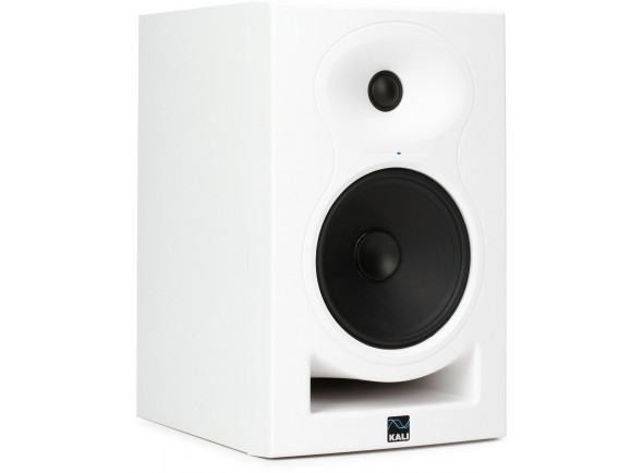 Kali Audio  Kali Audio LP-6 V2 6.5 White  - Monitor de estúdio de 6,5 polegadas com tweeter de domo macio de 1 polegada, Design bi-amplificado com amplificador de potência Classe D integrado, Resposta de frequência plana da régua, Exibe níve...