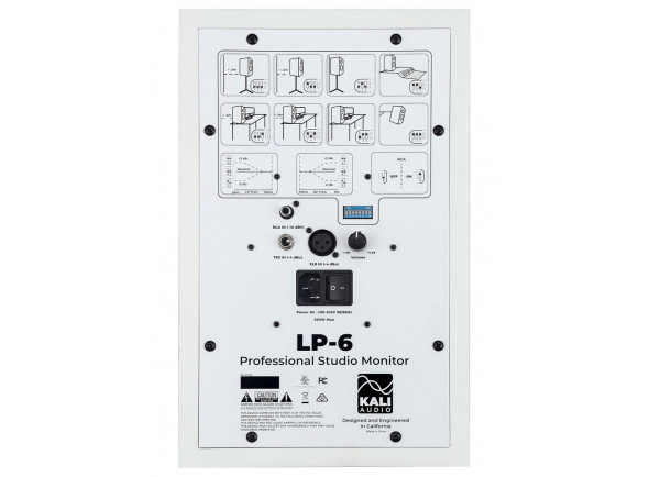 Kali Audio  Kali Audio LP-6 V2 6.5 White