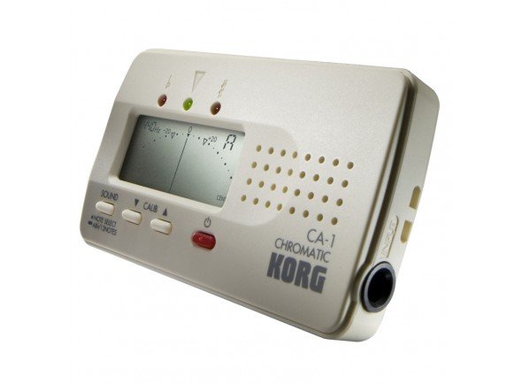 Korg CA-1  - Medidor tipo LCD garante alta precisão e fácil visibilidade., Função de calibragem: A4 = 410 Hz à 480 Hz em passos de 1 HZ., Nome da nota e faixa são determinados rapidamente para qualquer tipo de ...