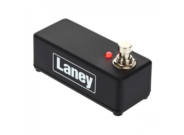 Laney  FS1-Mini Footswitch  - Pedal Laney FS1 redesenhado com a mesma funcionalidade do modelo original, diferindo por ocupar muito menos espaço, Luz de status LED, Conexões: saída do interruptor (plugue jack de 6,3 mm), conexã...