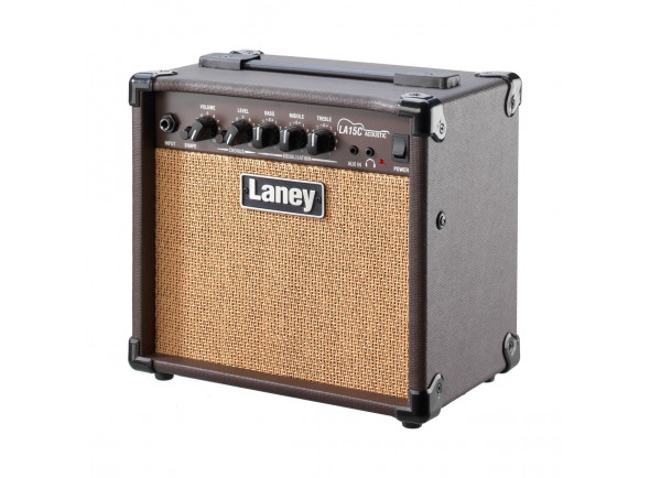 Laney  LA15C Amplificador Portátil Guitarra Acústica 15W - Amplificador de instrumento acústico compacto e portátil, Simples de usar - ótimo tom acústico, 2x 5 Drivers Para Dispersão De Som Ampla, EQ de 3 Bandas para Escultura Tonal, Efeito de coro adicion...