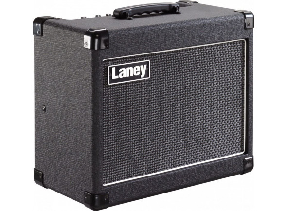 Laney   LG20R  - Potência RMS 15 Watts, Entradas 1x Jack Channels 2 (Clean and Crunch), Equalização Global Bass, Mid and Treble, Reverb sim, Footswitch Não, Conexões de alto-falante Não, 