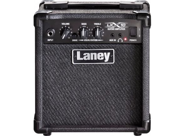 Laney  LX10  - Perfeito para uso doméstico ou pequenas sessões de prática, Ótimo para iniciantes, Ultra compacto, Simples e fácil de usar, Entrada Auxiliar, 