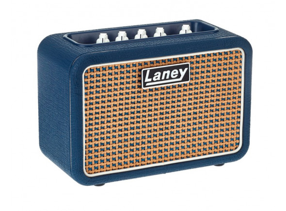Laney  Mini-STB-Lion  - Amplificador de desktop compacto, operado por bateria, Tape Delay e Bluetooth, Com Laney LSI (Laney Smartphone Insert) exclusivo - conecte seu amplificador ao seu aplicativo de guitarra favorito pa...