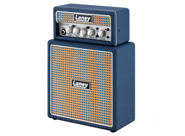 Laney  Ministack-B-Lion  - Amplificador Combo Transistor com Bluetooth para Guitarra Elétrica, Amplificador de desktop alimentado por bateria compacta, Com Laney LSI (Laney Smartphone Insert) - conecta o amplificador ao seu ...