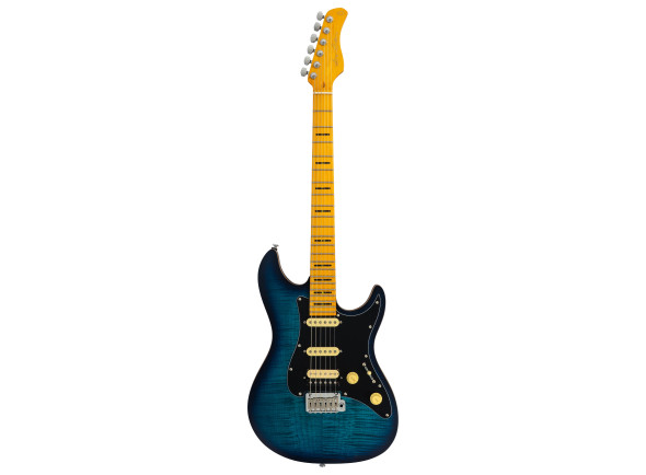Guitarras formato ST Sire Larry Carlton S7 FM See Trans Blue New Gen
