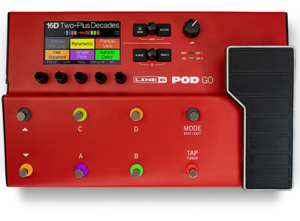Line6  Pod GO Red Limited - 