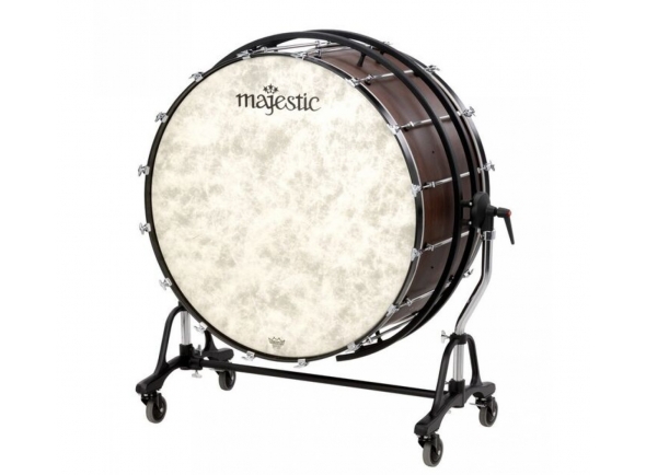 Majestic Bombo de concerto com suporte MPB 28” x 18” MPB2818 Majestic Bombo de concerto com suporte MPB 28” x 18” MPB2818