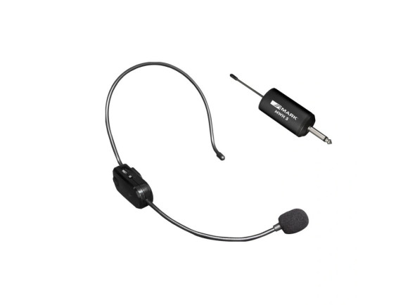 Sistema sem fio com microfone lapela Mark